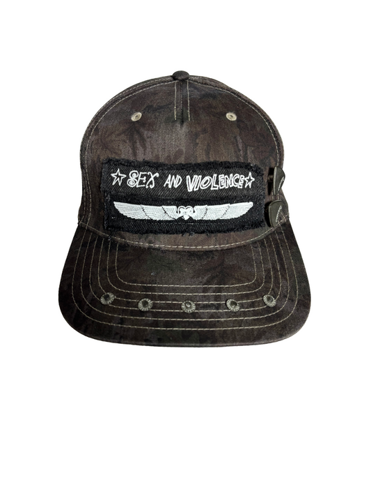 1/1 DARK FOREST CAMO SNAPBACK HAT